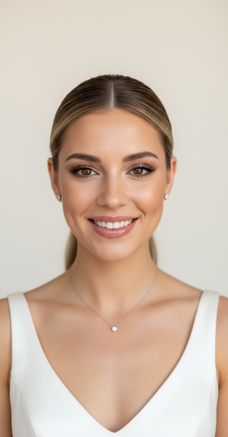 After Drawstring Ponytail